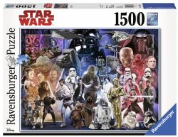 RAVENSBURGER CASSE-TÊTE 1500 PIÈCES - UNIVERS COMPLET STAR WARS